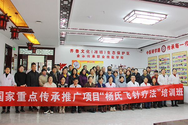 楊氏飛針傳承班畢業(yè)照